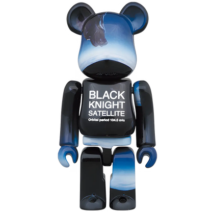 Bearbrick Black Knight Satellite 100%+400% Herstellerbild 2