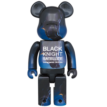 Bearbrick Black Knight Satellite 100%+400% Herstellerbild 3