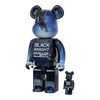 Bearbrick Black Knight Satellite 100%+400% schräg