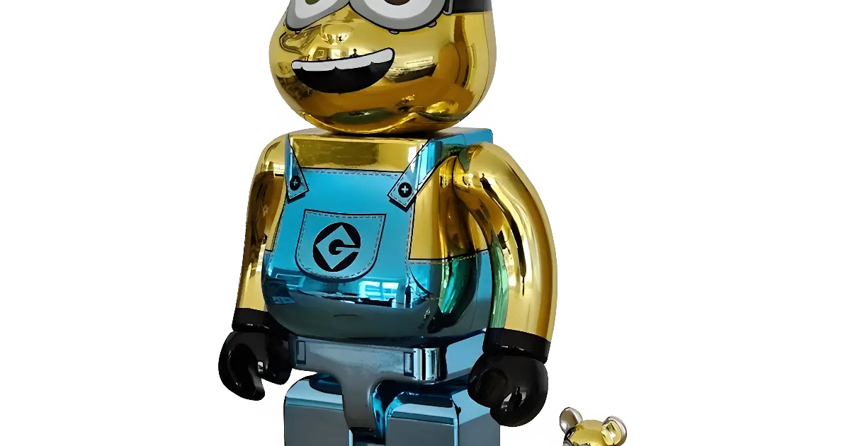 BE@RBRICK Bob Chrome Version (100% & 400%) – MyBearBrick.de