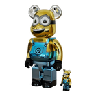 BE@RBRICK Bob Chrome Version (100%+400%)