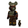 Bearbrick Boba Fett Recovered Armor 100%+400% schräg