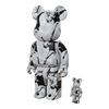 Bearbrick Brandalism 'Flower Bomber' 100%+400% schräg