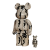 Bearbrick Brandalism 'Flying Balloons Girl' 100%+400% schräg
