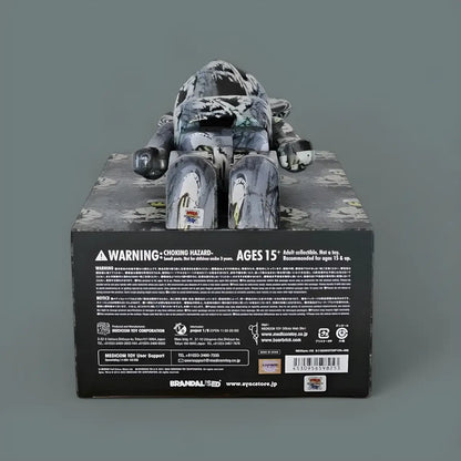 Bearbrick Brandalism 'Riot Cop' 100%+400% Echtheitsmerkmale