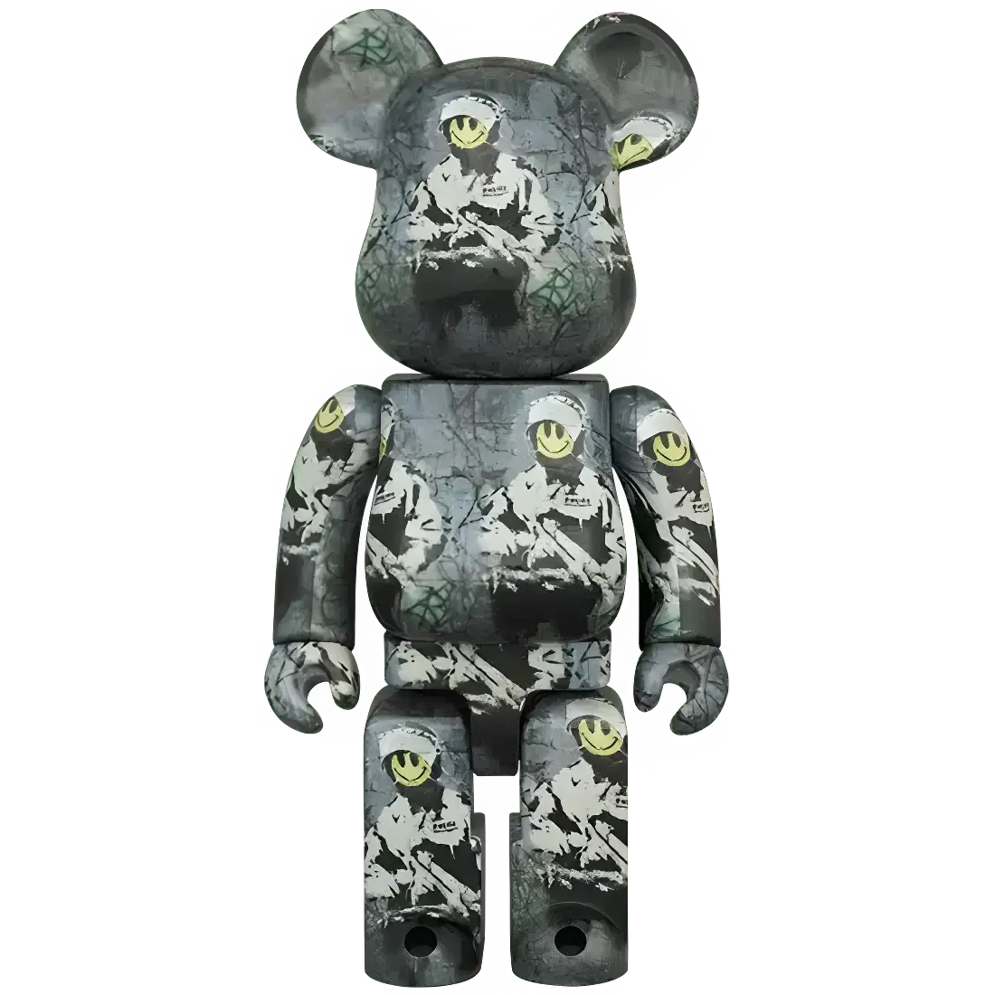 Bearbrick Brandalism 'Riot Cop' 100%+400% Herstellerbild 3