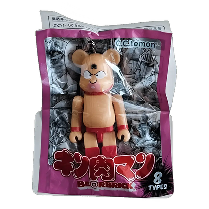 Bearbrick C.C.Lemon × Kinnikuman 1 Kinnikuman 70% in der Verpackung