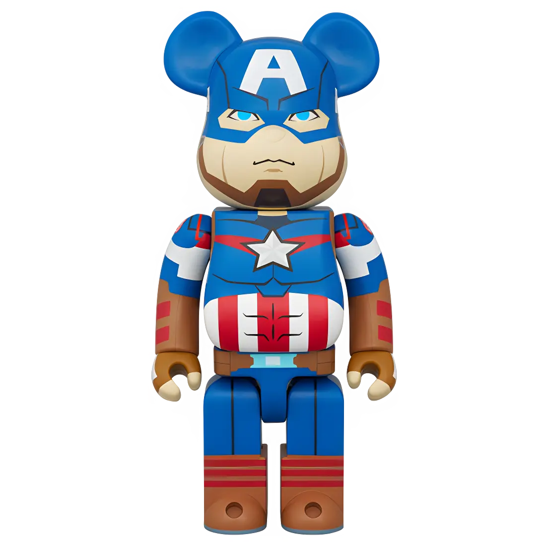 Bearbrick Captain America 400% Herstellerbild 1