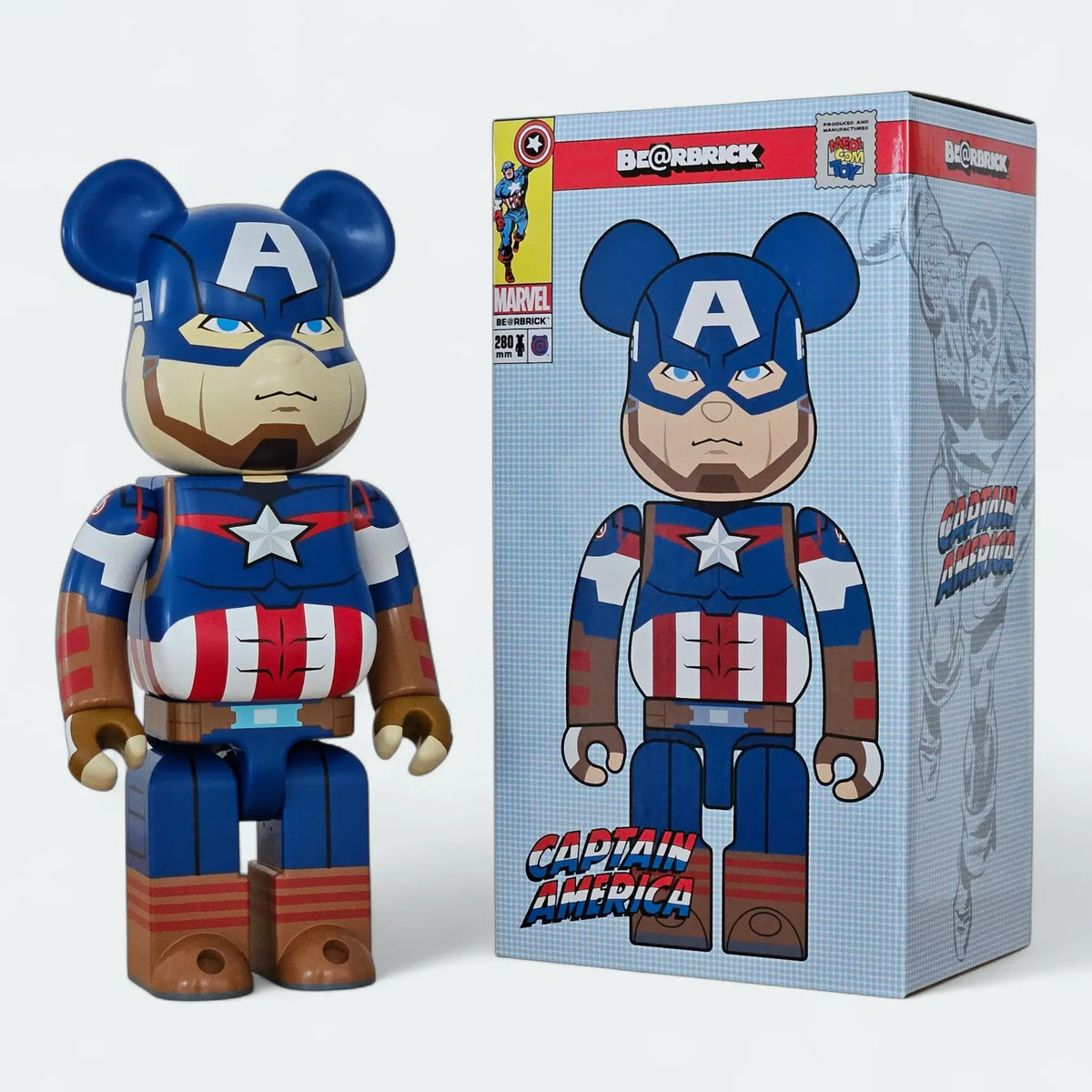 BE@RBRICK Captain America 400% | MyBearBrick.de