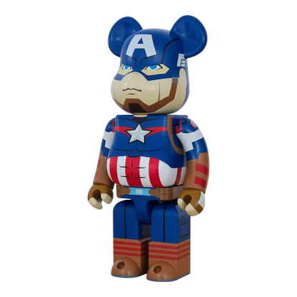 Bearbrick Captain America 400% schräg