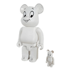 Bearbrick Casper the Friendly Ghost 100%+400% schräg