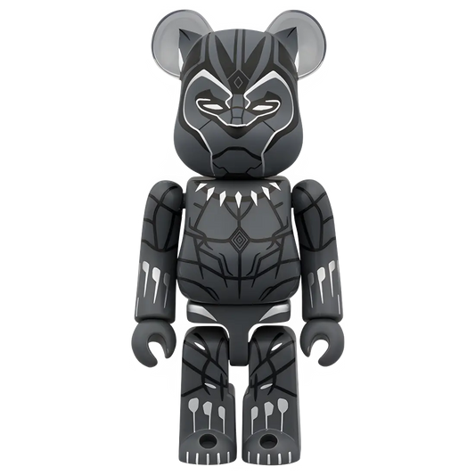 Bearbrick Chase MARVEL Infinity Saga - Black Panther Vorderseite