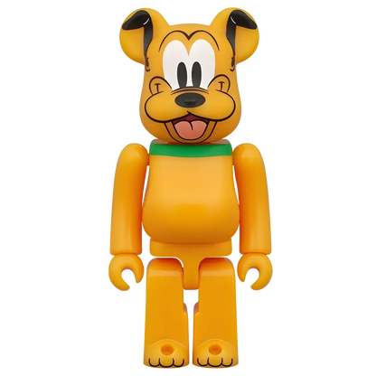 Bearbrick Chase Mickey Mouse & Friends - Pluto Vorderseite