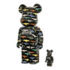 Bearbrick Cirque du Soleil 'Alegria - In a New Light' 100%+400% schräg