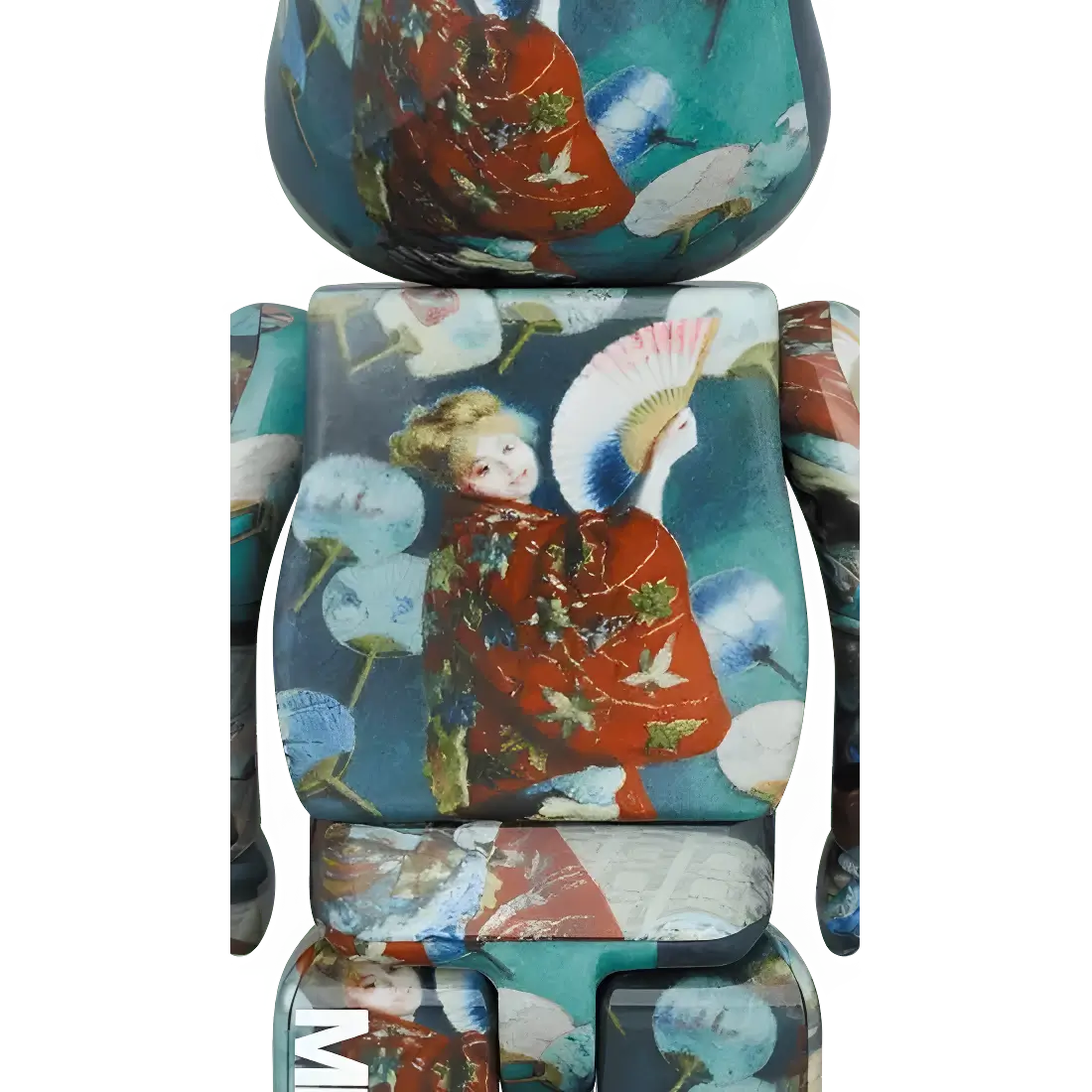 Bearbrick Claude Monet La Japonaise Herstellerbild 4
