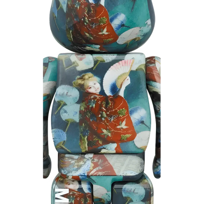 Bearbrick Claude Monet La Japonaise Herstellerbild 4