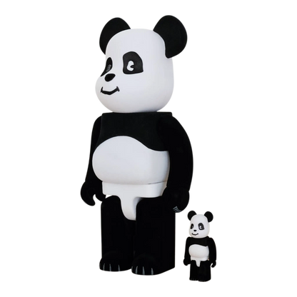 Bearbrick Clot Pandy 100%+400% schräg