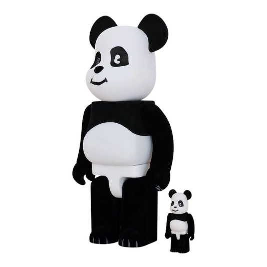Bearbrick Clot Pandy 100%+400% schräg