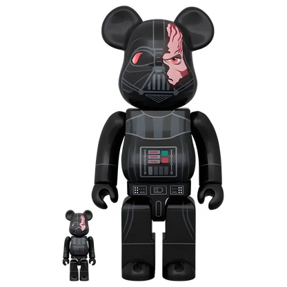 Bearbrick Darth Vader Damage Version (Obi-Wan Kenobi Version) 100%+400% Herstellerbild 1