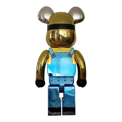 Bearbrick Dave Chrome Version [Minions] 1000% Rückseite
