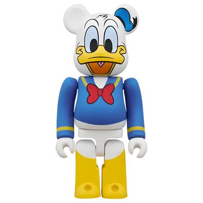 Bearbrick Donald Duck & Goofy 2er-Set 100% Herstellerbild 2
