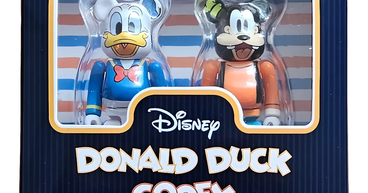 BE@RBRICK Donald Duck & Goofy Set of 2 100% | MyBearBrick.de