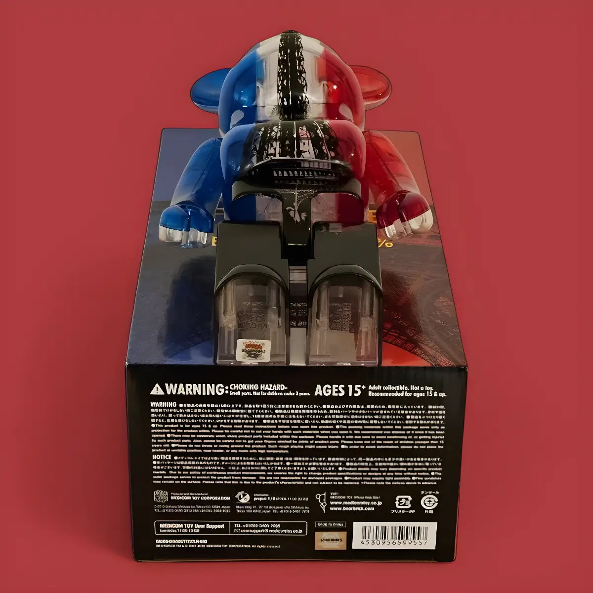 Bearbrick Eiffel Tower Tricolor Version 400% Echtheitsmerkmale