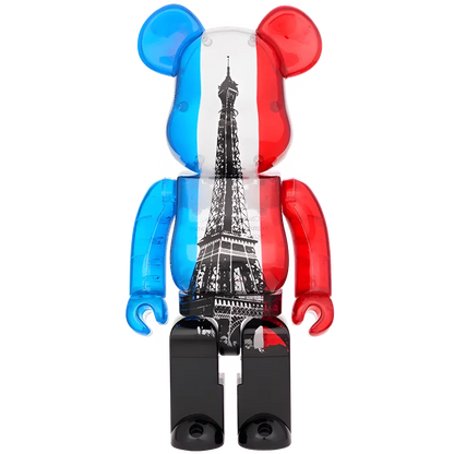 Bearbrick Eiffel Tower Tricolor Version 400% Herstellerbild 1