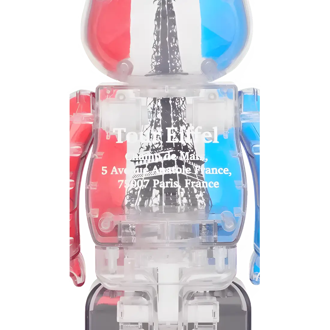 Bearbrick Eiffel Tower Tricolor Version 400% Herstellerbild 2