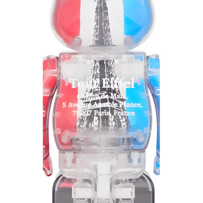 Bearbrick Eiffel Tower Tricolor Version 400% Herstellerbild 2