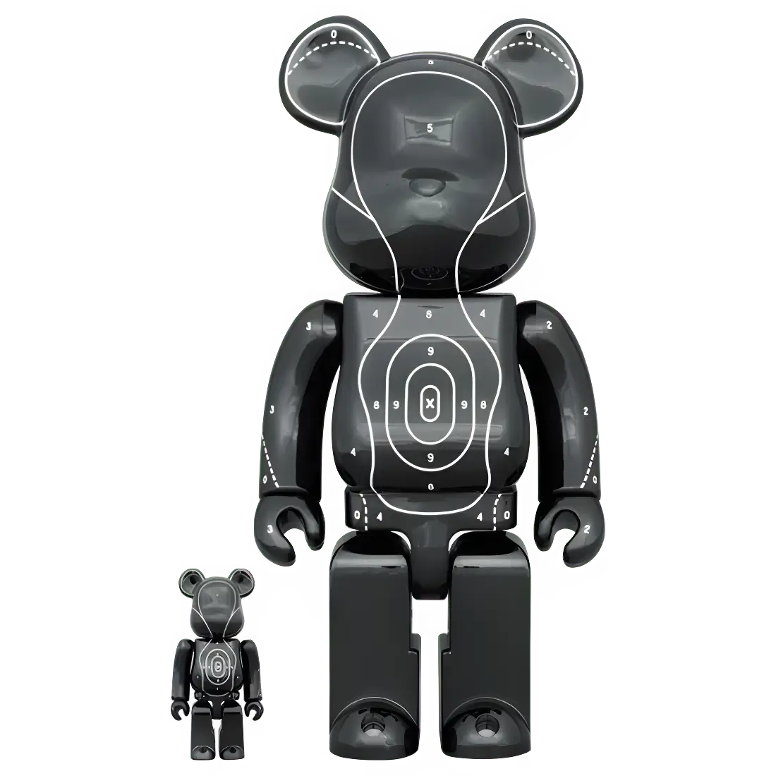 Bearbrick Emotionally Unavailable × Neighborhood 100%+400% Herstellerbild 1