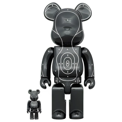 Bearbrick Emotionally Unavailable × Neighborhood 100%+400% Herstellerbild 1