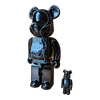 Bearbrick Emotionally Unavailable × Neighborhood 100%+400% schräg