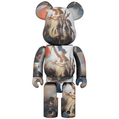 Bearbrick Eugène Delacroix Liberty Leading The People 100%+400% Herstellerbild 3