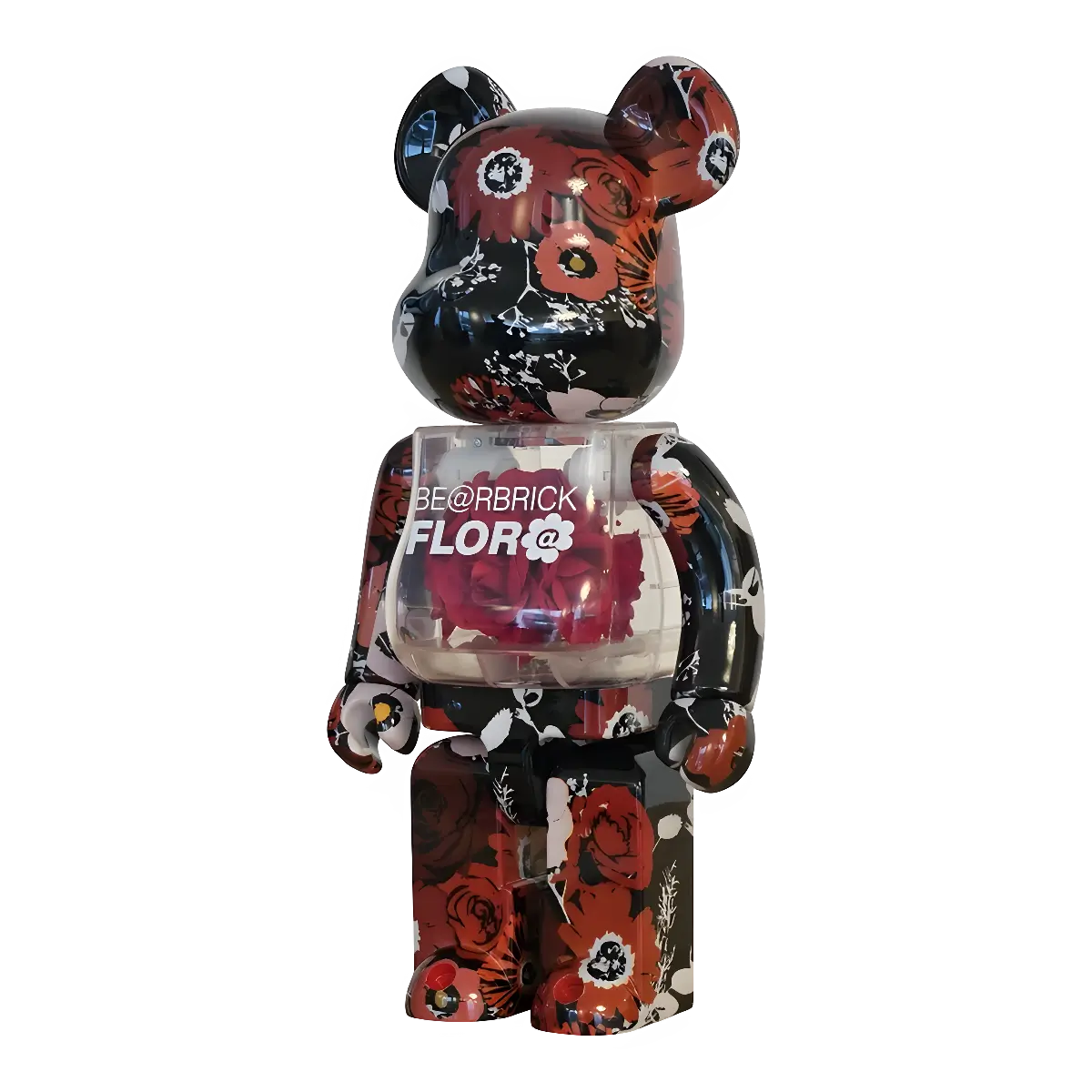 Bearbrick FLOR@ 400% schräg