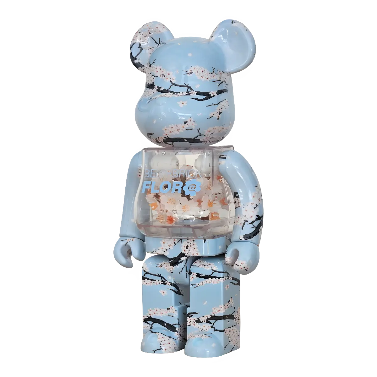 Bearbrick FLOR@ SAKURA 400% schräg