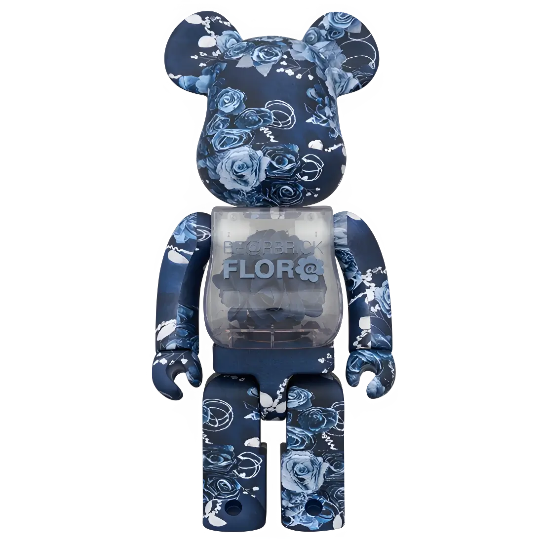 Bearbrick Flora Denim 400% Herstellerbild 1