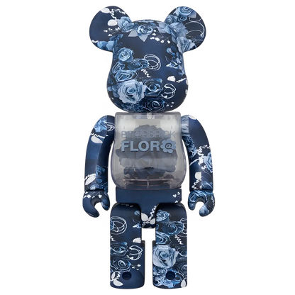 Bearbrick Flora Denim 400% Herstellerbild 1