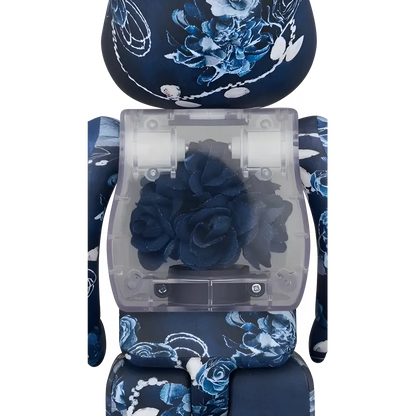 Bearbrick Flora Denim 400% Herstellerbild 2
