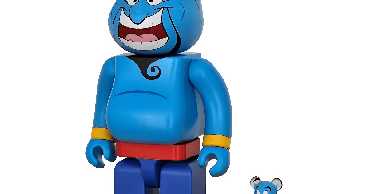 BE@RBRICK Genie [Aladdin] 100%+400% | MyBearBrick.de