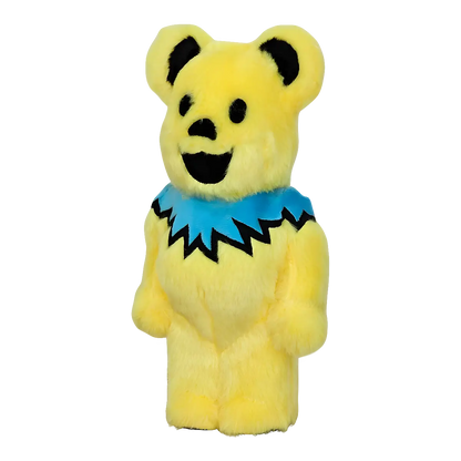 Bearbrick Grateful Dead Dancing Bears Costume Version Yellow 400% schräg