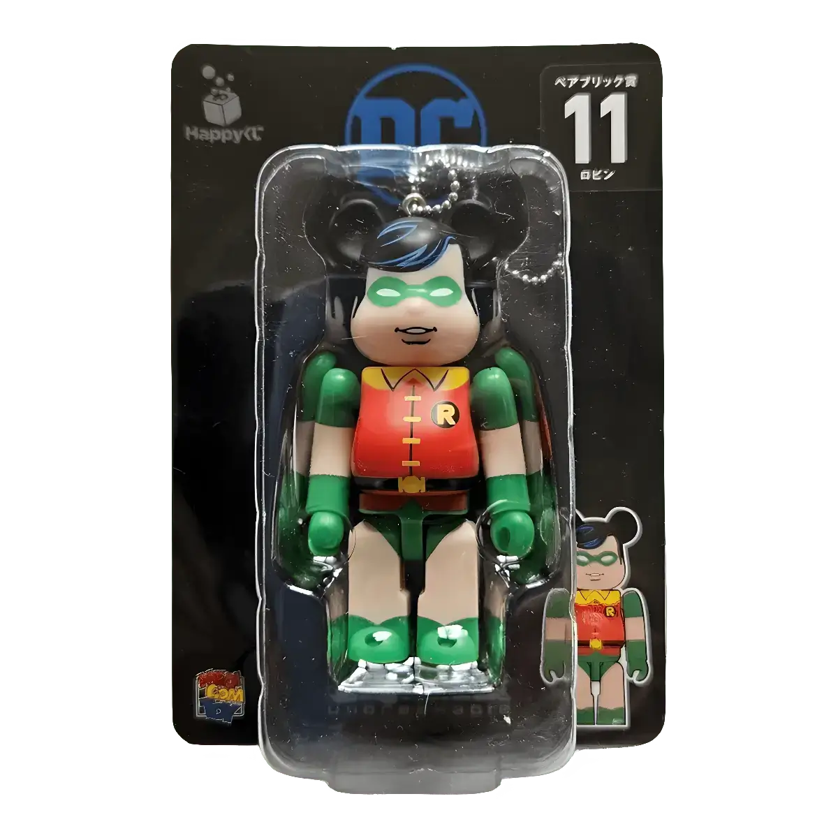 Bearbrick Happy Kuji 'DC' (2020) - 11 Robin 100% in der Verpackung