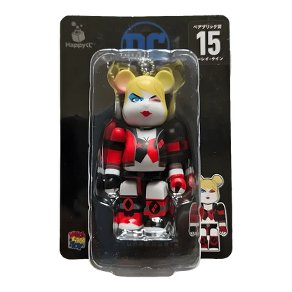 Bearbrick Happy Kuji 'DC' (2020) - 15 Harley Quinn 100% in der Verpackung