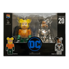 Bearbrick Happy Kuji 'DC' (2020) - 20 Aquaman & Cyborg 100% in der Verpackung