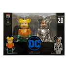 BE@RBRICK DC – 20 Aquaman & Cyborg (100%)