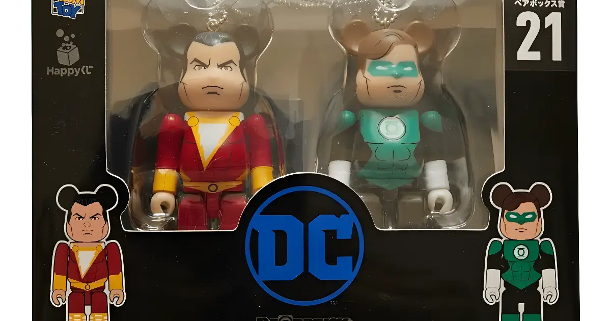 BE@RBRICK DC Shazam & Green Lantern 100% | MyBearBrick.de