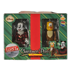BE@RBRICK Disney Christmas Party – L@ST Mickey Mouse Metallic Santa Version & Pluto Reindeer Version (100%)