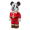 Bearbrick Happy Kuji 'Disney Christmas Party' (2012) - SP Mickey Mouse Santa Version 400% schräg