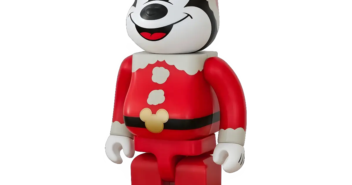 BE@RBRICK: SP Mickey Mouse Santa, Disney Christmas Party, 400%