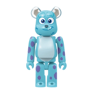 Bearbrick Happy Kuji 'Disney Pixar' (2018) - 8 Sulley [Monsters, Inc.] 100% Herstellerbild